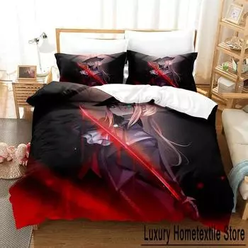 3D print Lady of the Lanterns Bedding Set Single Twin Full Queen King Size Bed Set Adult Kid Bedroom Duvet cover Sets Anime Game 70x133cm 2pcs