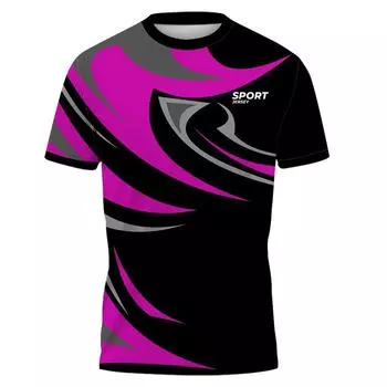 3D-принт мужская футболка 2025 новая толстовка летняя спортивная с круглым вырезом повседневная футболка с коротким рукавом мужская одежда мужская крутая уличная одежда XS