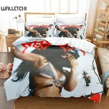 3D-принт Rosalia Vila Tobella Rosala Постельное белье Пододеяльник Постельный комплект Одеяло Наволочка Одеяло размера king-size 70x133cm 2pcs