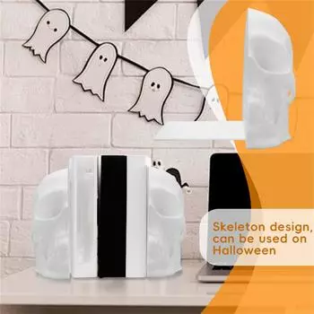 3D Printed Creative Bookends, Halloween Horror Atmosphere Layout Props, Removable Plastic Decorative Ornaments One Size