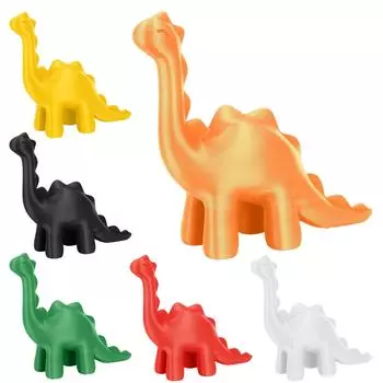 3D Printed Cute Stylized Dinosaur Toy Super Invincible Abstract Creative Ornaments Decorative For Adult And Kids One Size