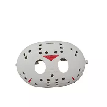 3D Printed Doll Mask Doll Accessories Puppet Mask Funny Cosplay Mask Party Props White