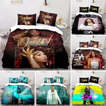 3D Printed Eva Queen Bedding Set Duvet Cover Bedroom Comforter Covers Single Twin King Size Quilt Cover Home Textile EU Single 135x200cm