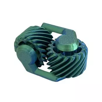 3D Printed Fidget Spinner Toy Anxiety Stress Relief Gear Spinner Sensory Toys Portable Travel Focus Enhancing Office Fidget Gear Toy 1pc