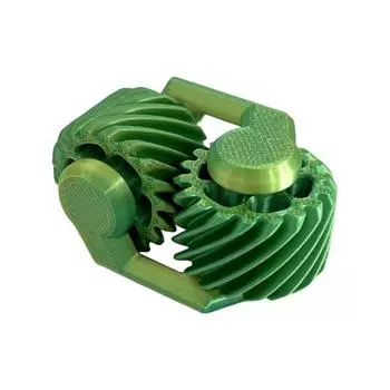 3D Printed Fidget Spinner Toy Anxiety Stress Relief Gear Spinner Sensory Toys Portable Travel Focus Enhancing Office Fidget Gear Toy 1pc