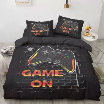 3D Printed Game Series Duvet Cover King Twin Queen Double Size Kit Pillowcase New Wholesale Colorful Bedspread US Queen228x228cm