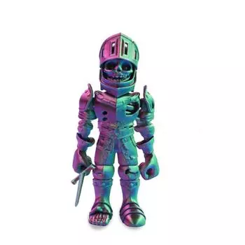 3D Printed Skeleton Action Figures Skeleton Knight Figurines With Flexible Joints Collectible Novelty Toy For Kid Adult Gifts
