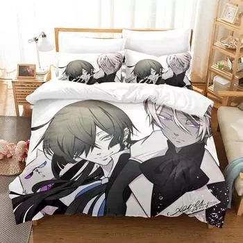 3D Printed The Case Study Of Vanitas Bedding Set Duvet Cover 3Pcs Double Twin Full Queen King Adult Kids Bedclothes Quilt Cover US Queen 228x228cm