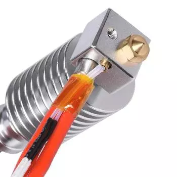 3D-принтер BQU 24 В I3 Mega Hotend V5 Jhead Hotend Боуден, комплект для экструзии с проводом нагревателя сопла 0,4 мм 24V разноцветный