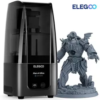 3D принтер Elegoo Mars 4 Ultra 9K Mono MSLA