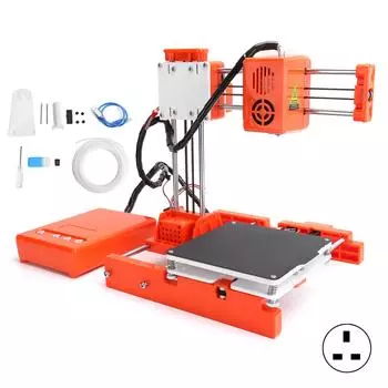 3D-принтер Маленький портативный домашний настольный принтер высокой точности X1 UK Plug