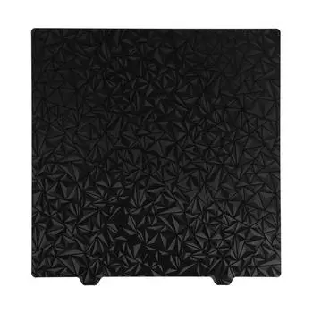 3D-принтер PET PEI строительная пластина 310x310 мм гладкий PET матовый PEI двухсторонний PEI лист для CR10 Without magnetic tile