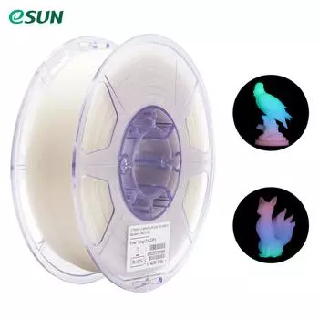 3D-принтер Светящаяся радужная нить PLA, многоцветная, нить 1,75 мм, точность размеров 1 кг чёрный