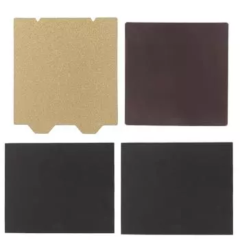 3D-принтерная рабочая пластина 4.7x4.7in Двусторонняя текстурированная порошковая стальная пластина из углеродного волокна для Vorn 0