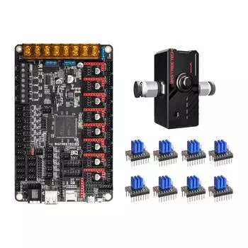 3D-принтеры OctopusV1.1 плата управления + BTT SFS V2.0 + 8 шт. драйвер двигателя TMC2209 поддержка Klipper и Marlin