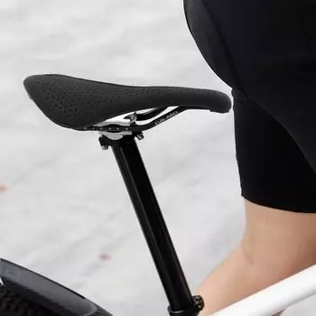 3D Printing Ultralight Bicycle Saddle Breathable Mountain Bicycle Cushion Shock Absorption for Men Women Long Distance Cycling чёрный