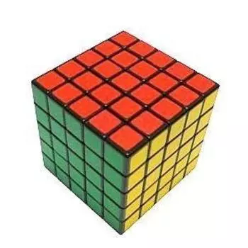 3D Puzzle Cube Puzzle Black Body 555