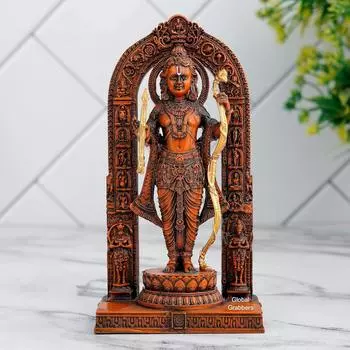 3D Рам Лалла Айодхья Идол Статуя Фигурка Мурти для Домашнего Декора Украшения Подарок Предметы для Подарков Аксессуары для Приборной Панели автомобиля