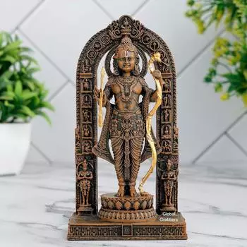 3D Рам Лалла Айодхья Идол Статуя Фигурка Мурти для Домашнего Декора Украшения Подарок Предметы для Подарков Аксессуары для Приборной Панели автомобиля