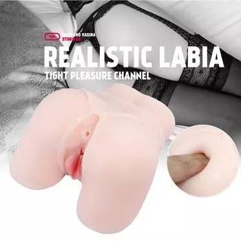 3D реалистичный мужской мастурбатор для молодых девушек, вагина, анус, попка, секс-игрушки для мужчин