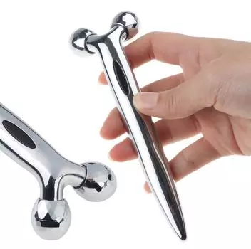 3D роликовый массажер для лица, массаж всего тела, вращение на 360 градусов, подтяжка лица, средство для удаления морщин, форма лица, массажный инструмент для релаксации, женский