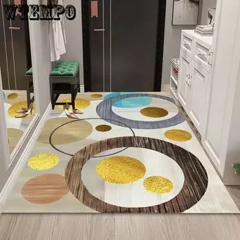 3D роскошный мраморный красочный ковер золотого цвета для дома, гостиной, спальни, дивана, коврика, декора 80*120CM