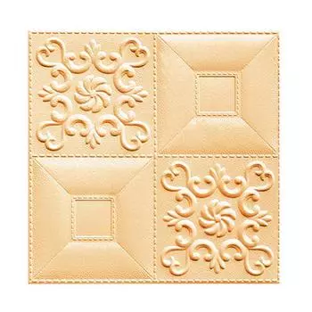 3D самоклеящаяся пена водонепроницаемый стикер кирпичной стены ТВ стены потолок домашний декор темный кофе