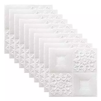 3D самоклеящаяся плитка камень кирпичная стена наклейка мягкие пенопластовые панели домашний декор X10 жёлтый