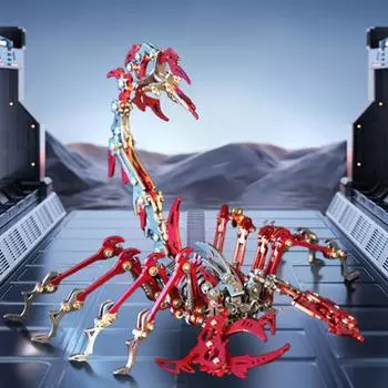 3D сборочный комплект подарки для детей антистресс металлические механические насекомые животные головоломки игрушки своими руками для взрослых P485