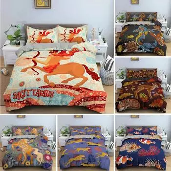 3D Shooter Bedding Set Animals Print Duvet Cover Set Twin King Queen Comforter Covers With Pillowcase Quilt Cover Home Textile EU Single 135x200cm