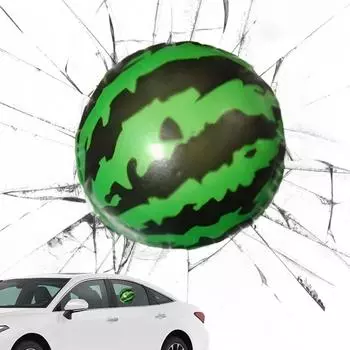 3D-шутки на стеклянные окна Наклейки на окна автомобиля с арбузом Дизайнерские наклейки на окна автомобиля 3D-смешные наклейки на автомобиль Креативные наклейки на окна автомобиля зелёный