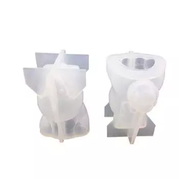 3D силиконовая форма DIY эпоксидная смола форма для кубиков льда свечи формы