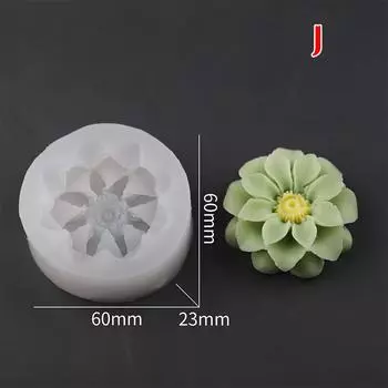 3D Силиконовая форма для цветка жасмина и розы, сделай сам, для украшения шоколадного торта, пудинга, десертов, кондитерский инструмент для выпечки, форма для мыла, мастики, выпечки