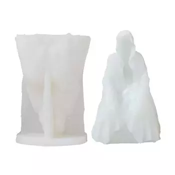 3D силиконовая форма для свечей в форме смерти для DIY, ручная работа, форма для украшения свечей, инструмент для рукоделия, форма для выпечки