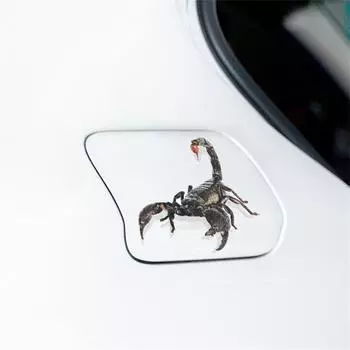 3d Simulation Car Stickers Personality Universal 3d Stereo Frosted Surface Design Car Supplies Car Sticker Portable Durable