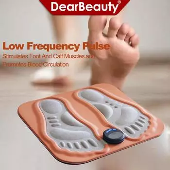 3D Smart Foot Massage Pad Массажер для ног 6 режимов 15 уровней Улучшает кровообращение Расслабляет мышцы Стройные ноги Перезаряжаемая подушка для ног