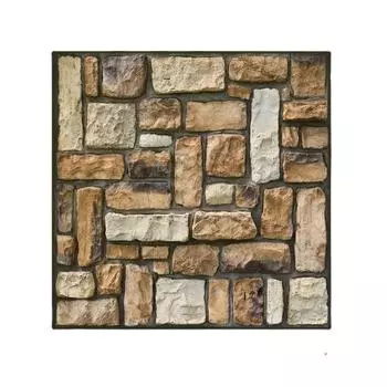 3D Stere Stone Brick Самоклеящаяся плитка Наклейка на стену Домашний декор ПВХ наклейки Чехлы для кухонного шкафа Обои для ванной комнаты Водонепроницаемые обои 30*30CM