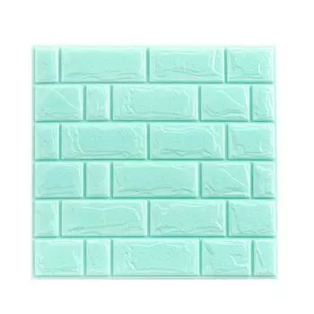 3D стерео плитка настенный фон наклейка водонепроницаемый ванная комната офис наклейка декор серебряный