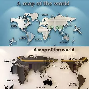 3D стерео стикер на стену, акриловые наклейки на стену, трехмерные зеркальные наклейки, наклейки для украшения стен спальни 80*40cm серебряный