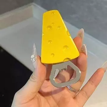 3D Stereoscopic Cheese Bottle Opener Magnets Kitchen Gadgets New Candied Haws Beer Opener Cheese