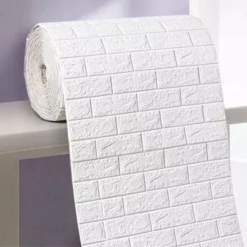 3D стикер на стену 70 см x 1 м самоклеющиеся водонепроницаемые обои для гостиной «сделай сам» Наклейка на стену украшения дома обои 70cmx1m