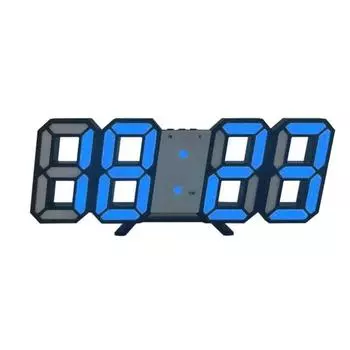3D светодиодные USB повтор цифровые настенные часы с температурой будильник домашний декор для гостиной