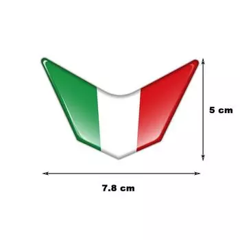 3D Светоотражающая наклейка на мотоцикл, передний обтекатель автомобиля, итальянская наклейка, аксессуары для Ducati959 969 V4 Aprilia RSV4 Benelli 001
