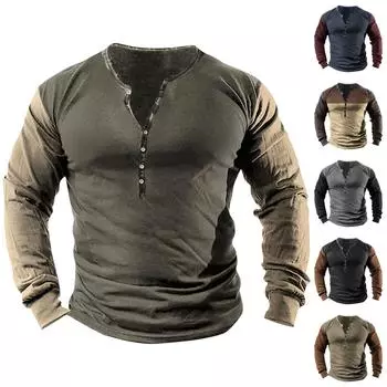 3D-свитер с цифровой печатью, Мужская уличная спортивная модная тенденция, планка с 7 пуговицами L