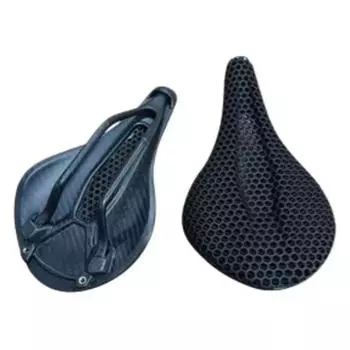 3D-технология печатает сотовидную подушку седла из углеродного волокна для дорожного велосипеда 240*143mm