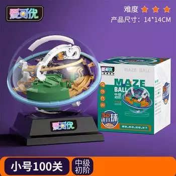 3D Three-Dimensional Rubik S Cube Maze Ball Walking Toy Children S Puzzle Play Concentration Balance Ball Maze Ball