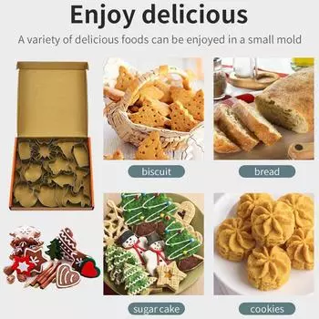 3D трафареты для печенья в милой форме, не содержащие бисфенол А, 3D мини-шаблон для печенья из помадки, инструменты для домашней кухни CHINA