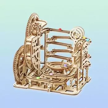 3D трехмерная головоломка из бисера, башня, дерево, головоломка, улучшение концентрации, сделай сам, головоломка, Корея, 3d головоломка