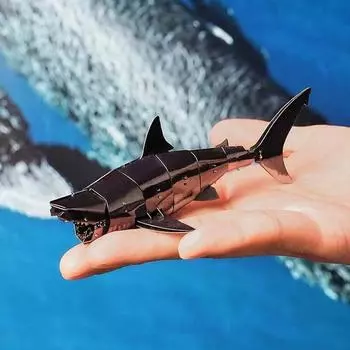 3D трехмерная металлическая фурун, трехмерная модель челюсти акулы, модель сборки игрушки, фигурки морской биологии, Корея, 3d головоломка