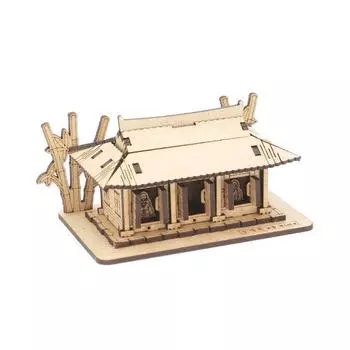 3D трехмерный пазл-дерево: изготовление 3D-пазла из Кореи